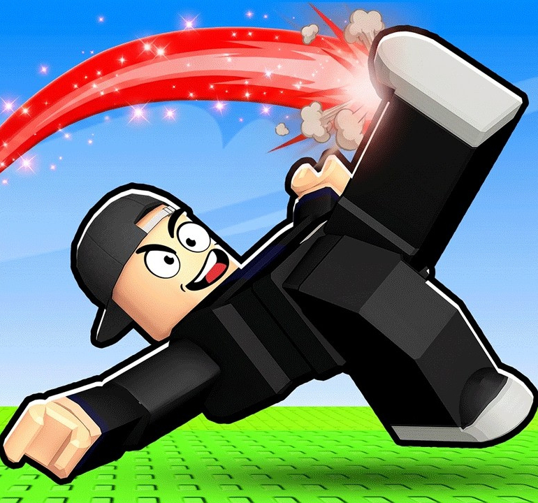 Trial – I Became a 0.01 Player in Roblox Kick a Lucky Block - SSundee